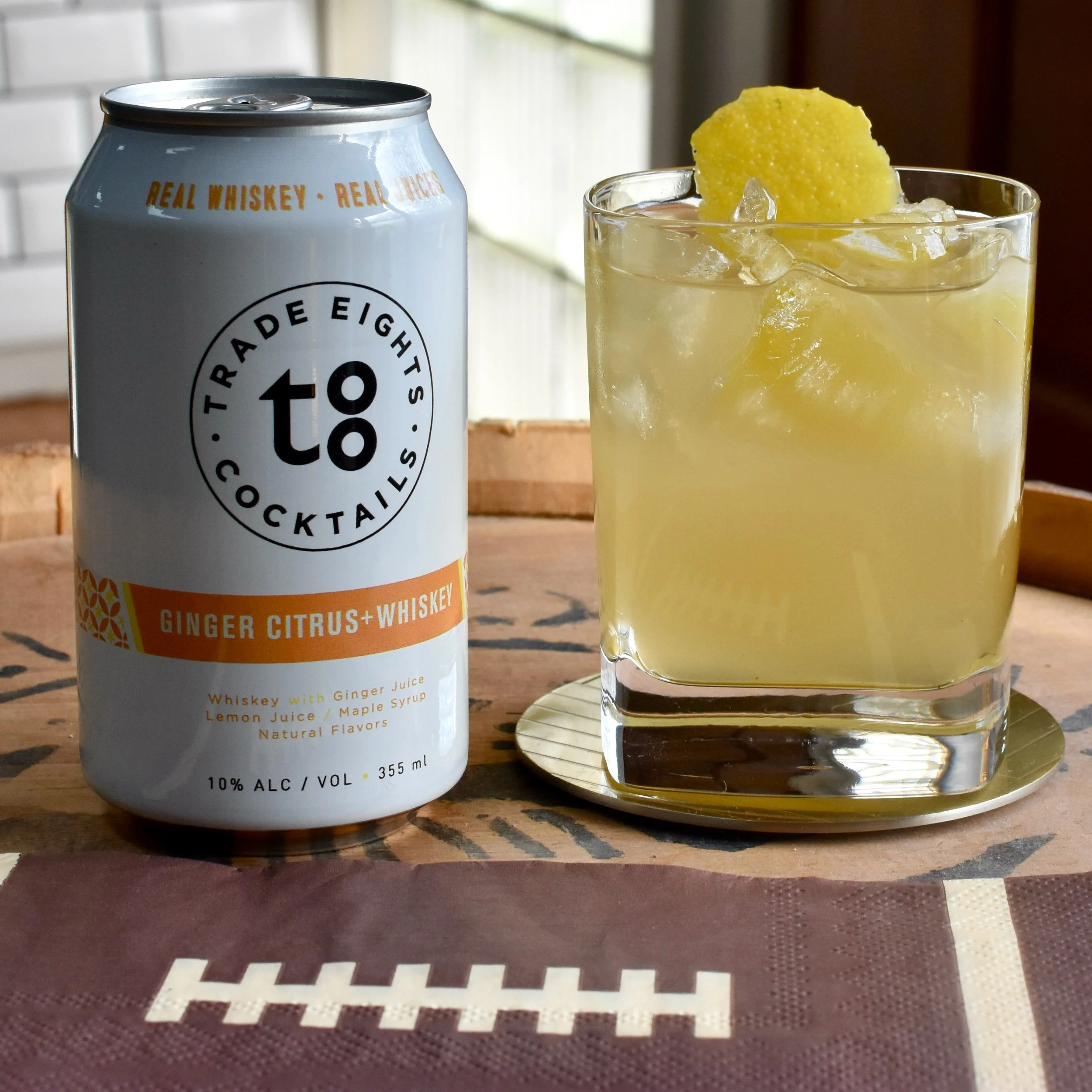 Ginger Citrus +Whiskey — Trade Eights Cocktails